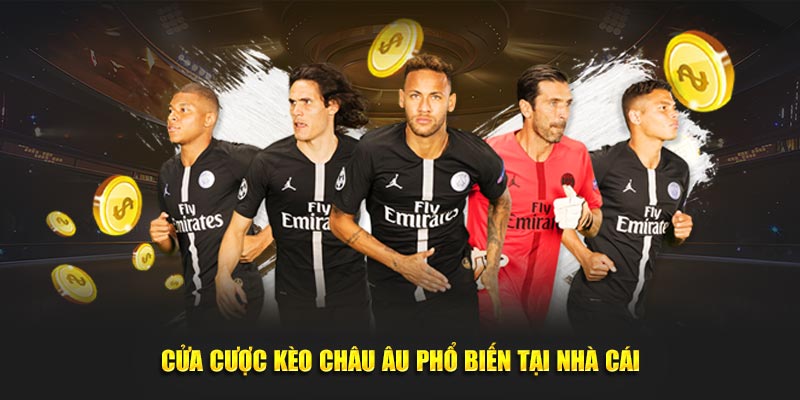 Cửa cược kèo châu Âu phổ biến tại nhà cái